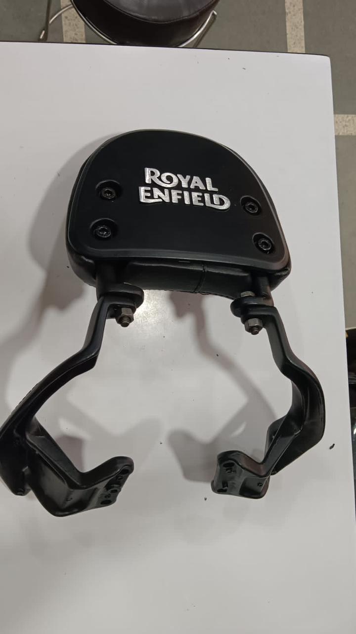 Royal enfield hunter 350 backrest.