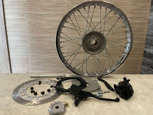 FRONT DISC BRAKE KIT FOR ROYAL ENFIELD STANDARD
