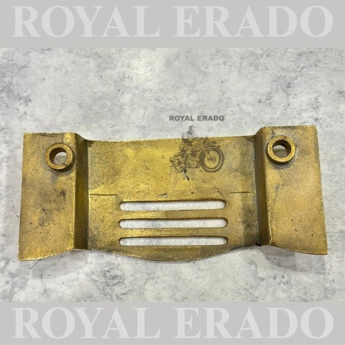 Royal Enfield Classic Electra Standard 2012 to 2020 model crown plate number plate in brass
