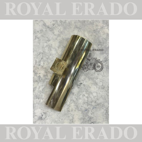Brass breather pipe cover for royal enfield old standard electra not fit to uce model