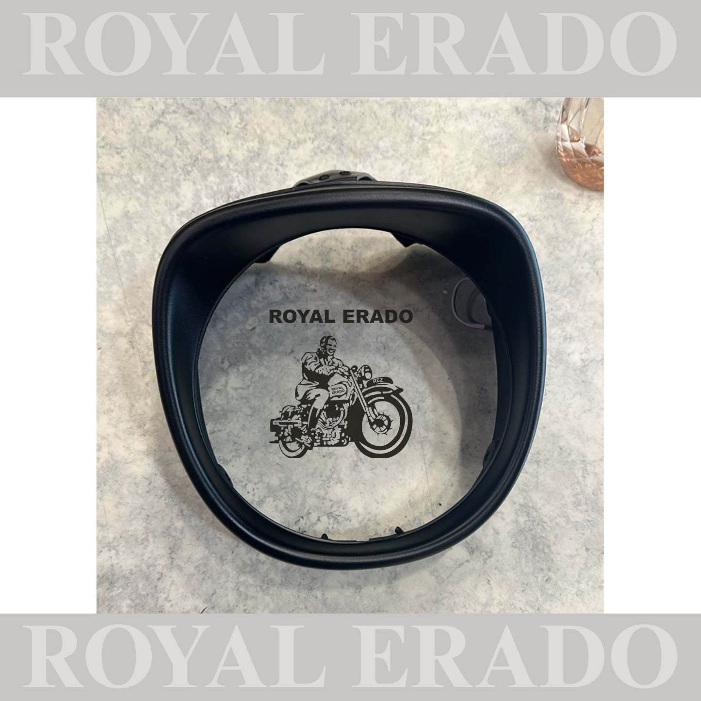 HEAD LIGHT MASK FOR ROYAL ENFIELD OLD CLASSIC , ELECTRA AND STANDARD