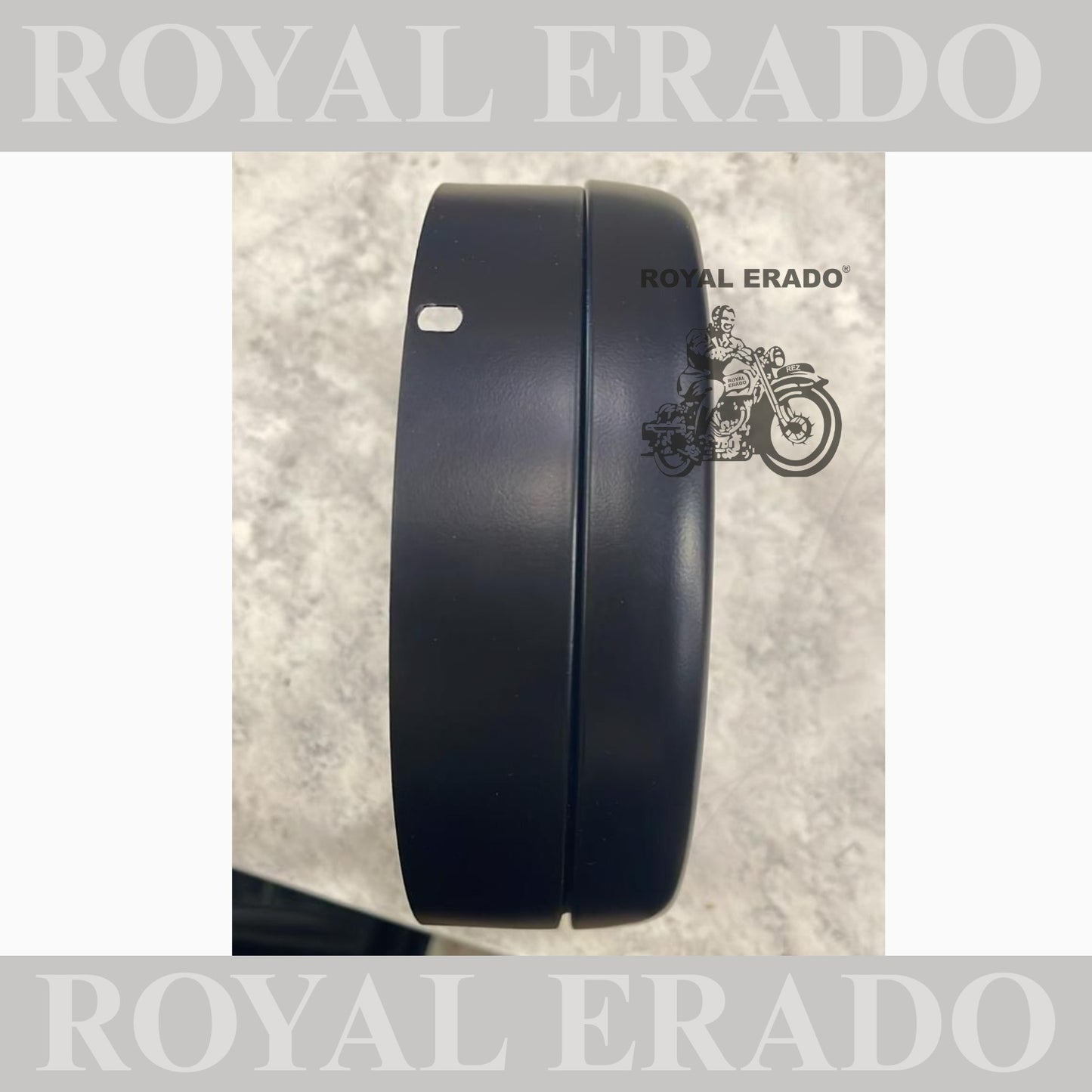 HEAD LIGHT RIM RING IN BLACK FOR BS4 / BS6 ROYAK ENFIELD CLASSIC ELECTRA STANDARD