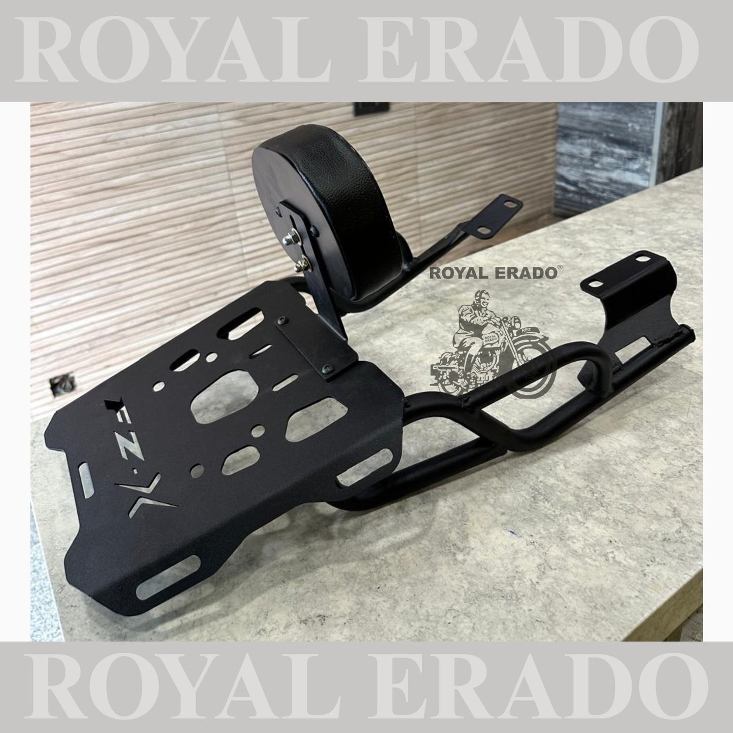 YAHAMA FZX BACKREST WITH. CARRIER