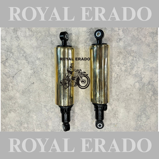 Royal Enfield vintage g2 1962 old model style shocker with brass cover for Standard 350 Bullet Electra.
