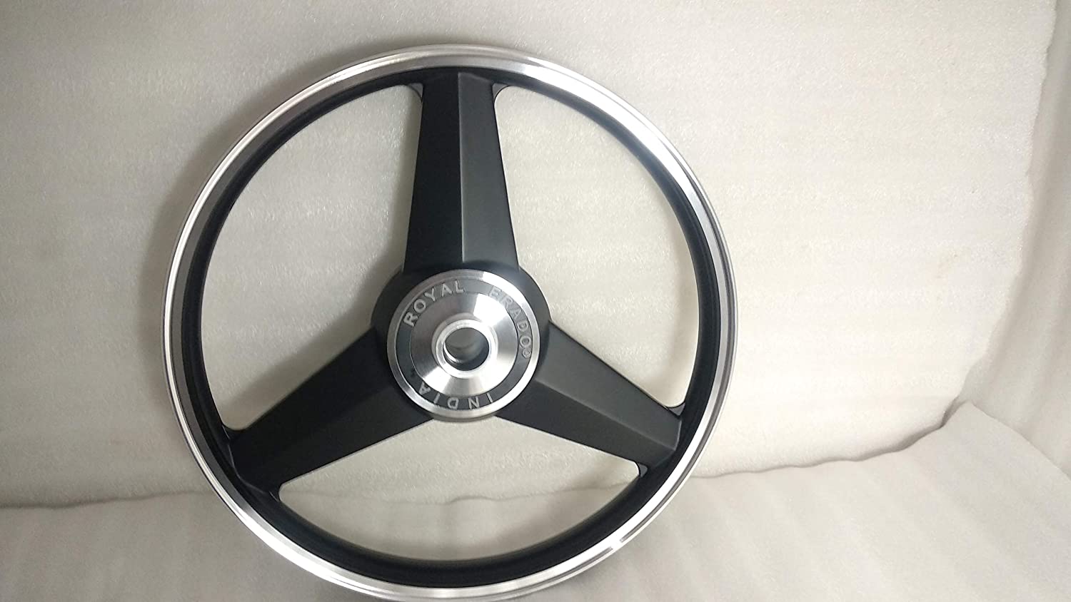 ROYAL ERADO Diamond black Alloy Wheel SPLENDOR N SPLENDOR PLUS N SPLEN ...