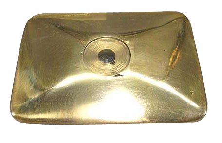 TAPPET PLATE PLAIN IN BRASS FOR ROYAL ENFIELD STANDARD AND ELECTRA OLD MODEL